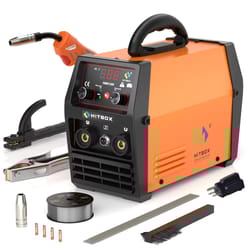 argon arc mig gas-less soldering welder, semi-automatic inverter tig machine