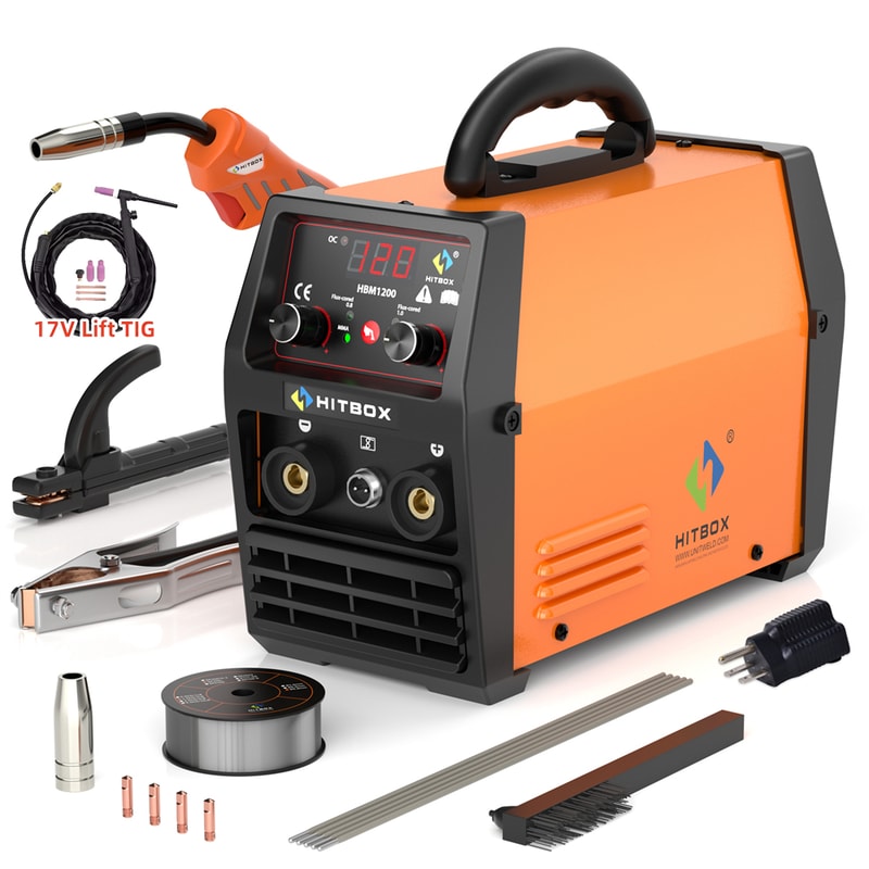 Argon Arc MIG GasLess Soldering Welder SemiAutomatic Inverter Tig Machine 6