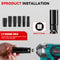 Cordless Portable Screwdriver Drill Tools Brushless Electric Impact Wrench For Makita Battery Pin 2