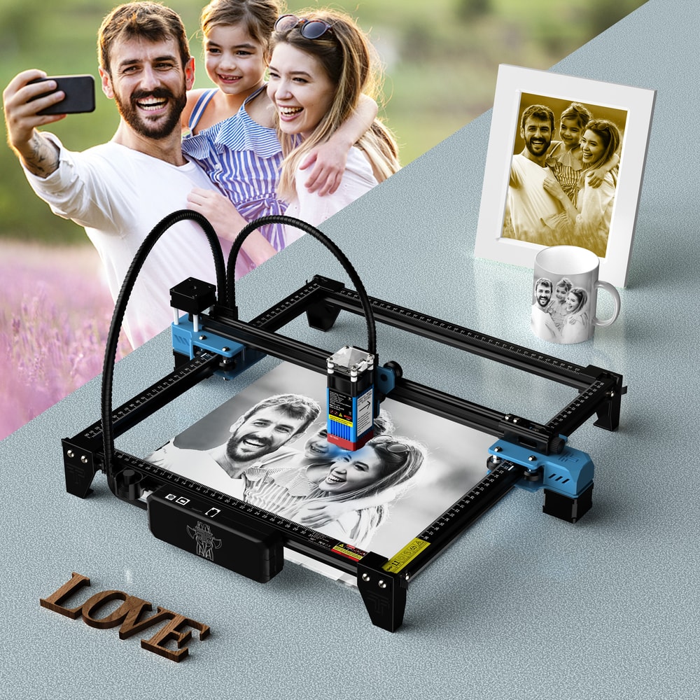 Precision Laser Engraver With Wifi Offline Control Laser Engraving And Cutting Machine For Home Use 4