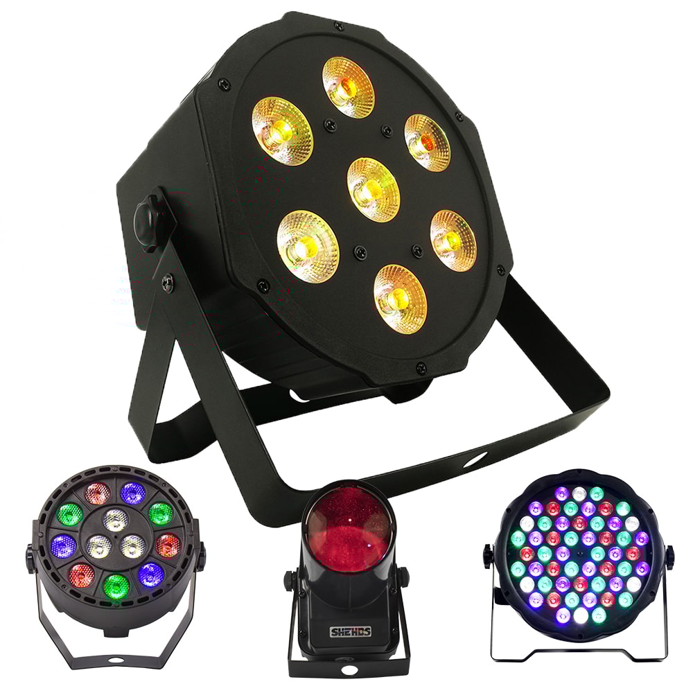 Mini LED Spotlighting Light With Stage Light Wash Effect DJ Disco Light 0