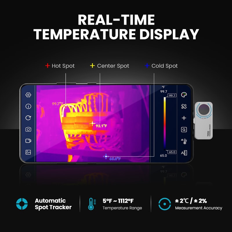 PCB Circuit Repair Tool Thermal Imaging Camera For AndroidiPhone 4