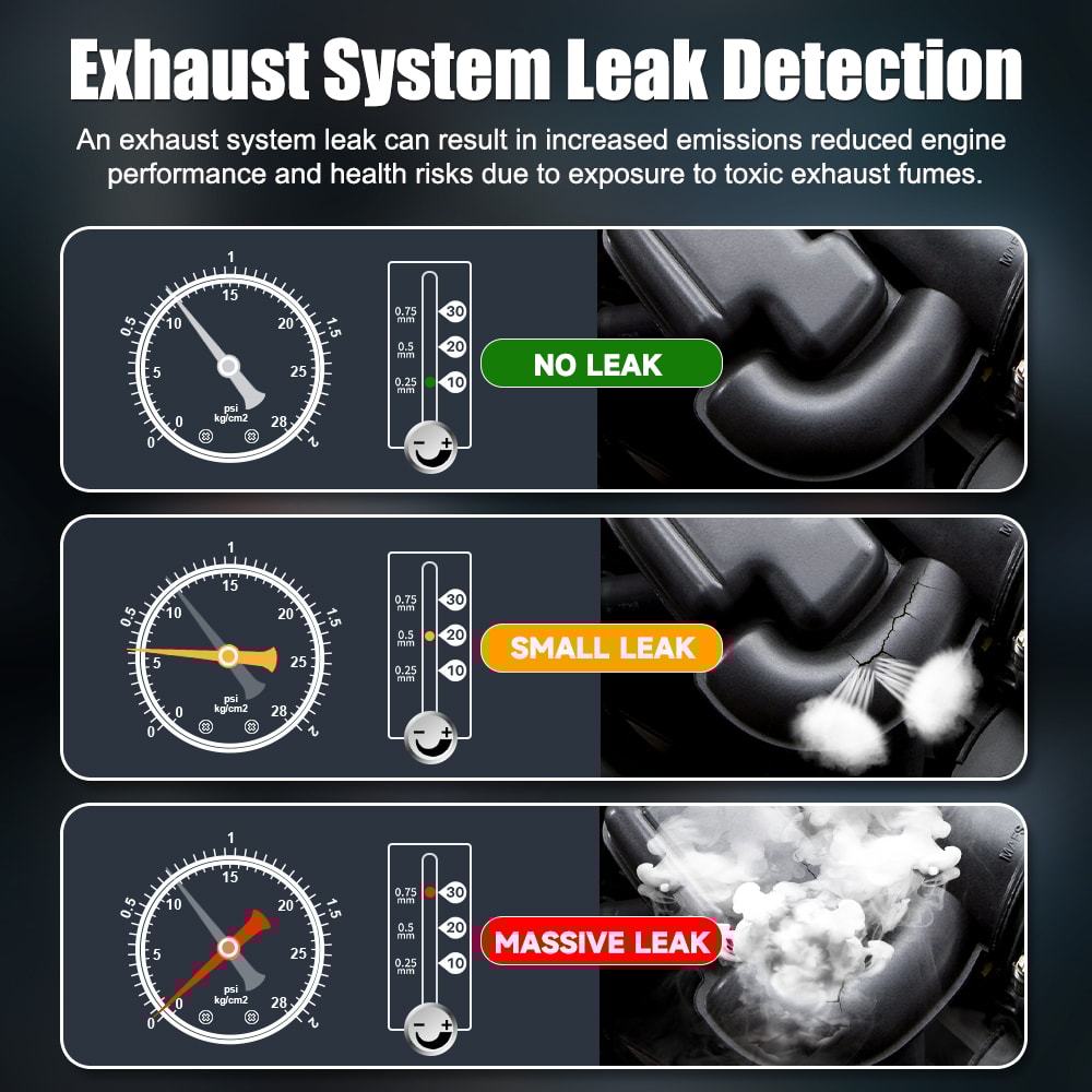 Car Pipe Leakage Diagnostic Tester Automotive Smoke Machine Air Pump 4