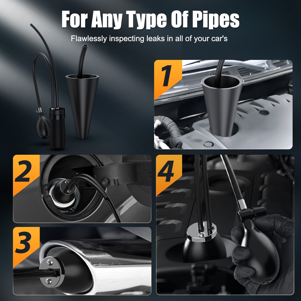 Car Pipe Leakage Diagnostic Tester Automotive Smoke Machine Air Pump 1