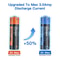 AA Lithium Rechargeable Batteries For Remote Control Toys LongLasting Energy Supply 1