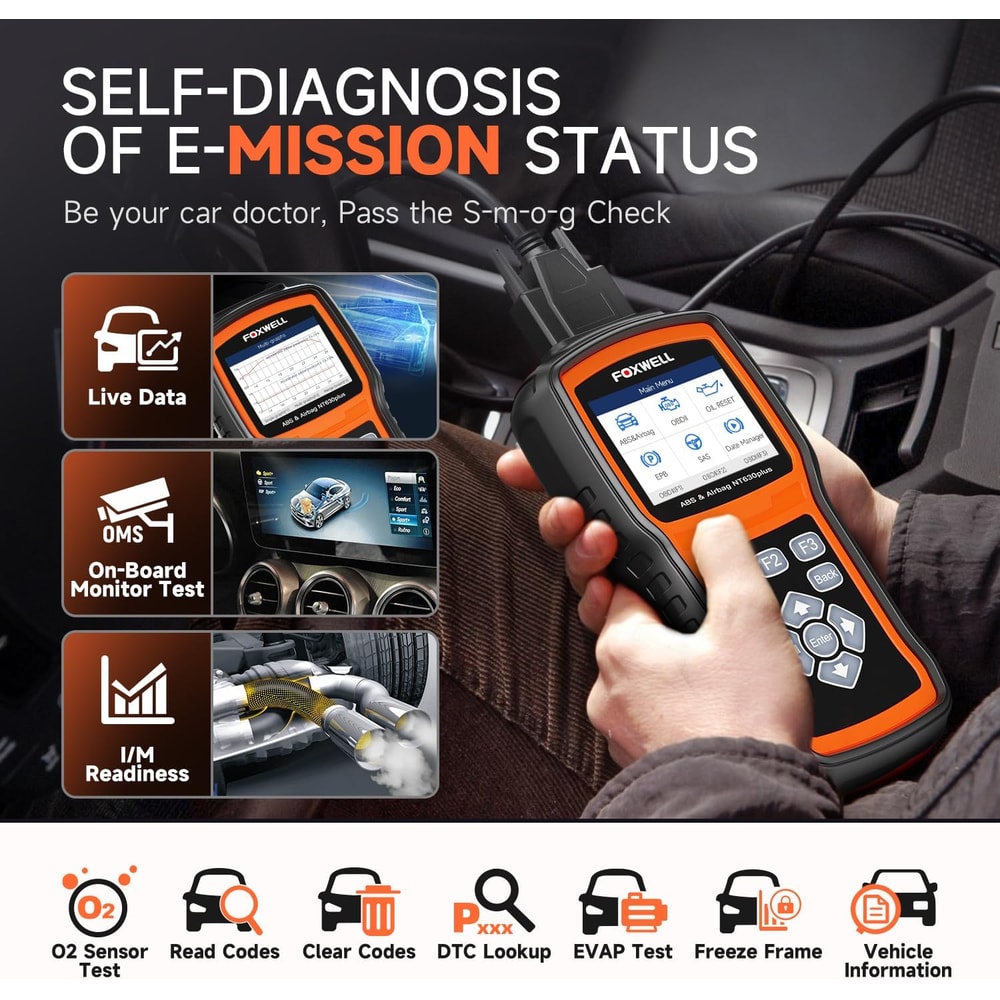 Auto Car Diagnostic Tool Automotive Scanner Engine Calibration Code Reader 5