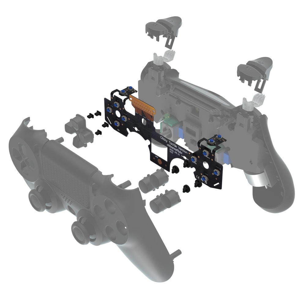 Flex Cable Mouse Click Kit for Controller, Clicky Kit Face Dpad Buttons Flashshot Stop