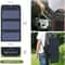 High-Efficiency Solar Battery Charger, Foldable Solar Panel, Solar Phone Charger for iPhone Travel