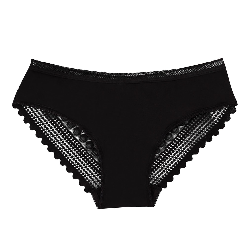 Japanese Lace Hollow Lady Panties, Trendy Cotton Underpants Simple Cloth Women Panties