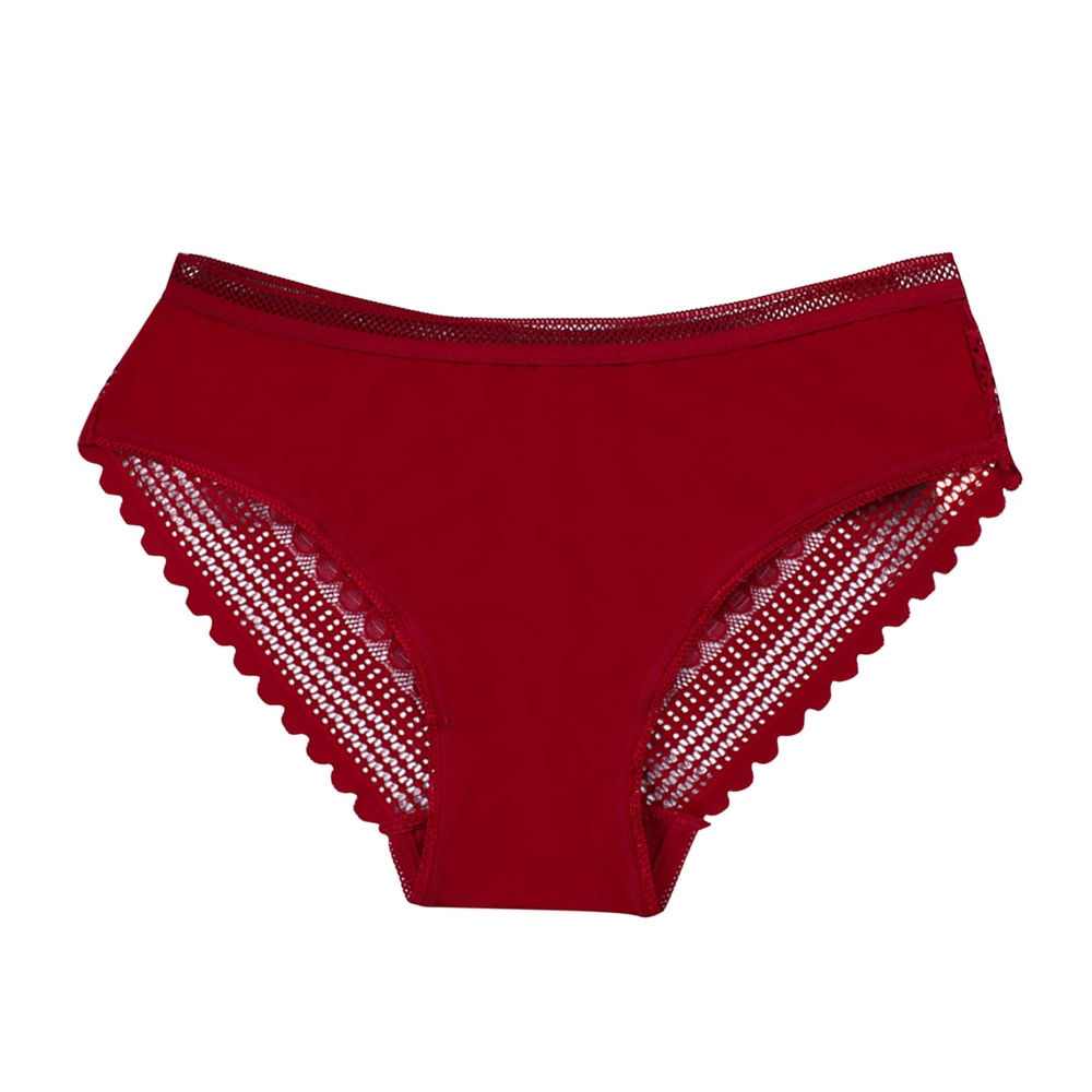Japanese Lace Hollow Lady Panties, Trendy Cotton Underpants Simple Cloth Women Panties
