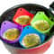 Silicone Egg Poacher Poaching Pods NonStick Mould Kitchen Cooking Tool 2