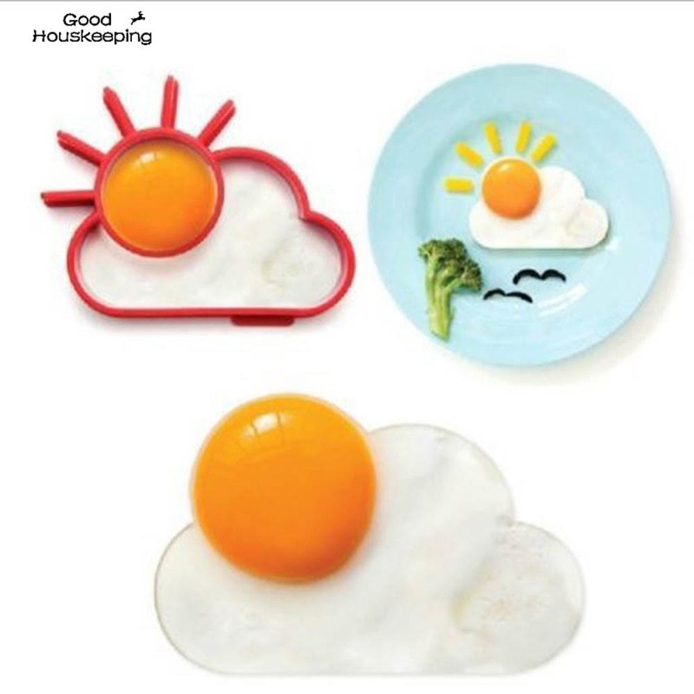 Mold Silicone Pancake Ring Shaper, Plastic Egg Separator, DIY Kitchen Gadget Tool