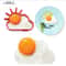 Mold Silicone Pancake Ring Shaper, Plastic Egg Separator, DIY Kitchen Gadget Tool