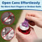 Plastic Small Bottle Opener, Easy Pull Coca Cola Can Opener, Sealing Dustproof Tool for Dining