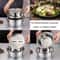 Stainless Steel Vegetable Cutter Salad Maker Multifunctional Basin For Kitchen Use 2