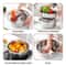 Stainless Steel Vegetable Cutter Salad Maker Multifunctional Basin For Kitchen Use 3