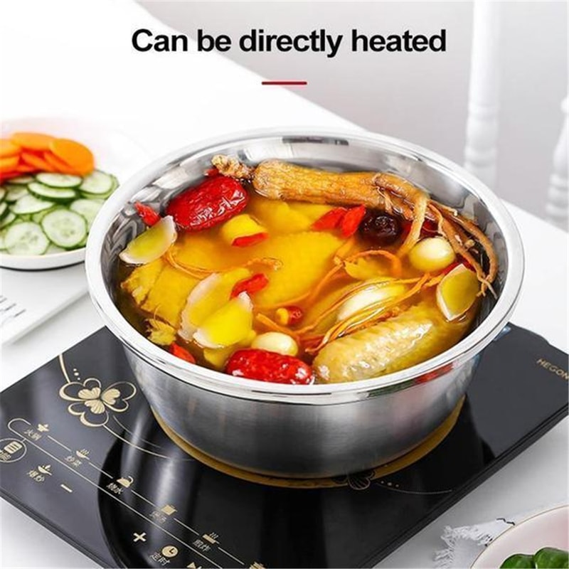 Stainless Steel Vegetable Cutter Salad Maker Multifunctional Basin For Kitchen Use 4