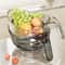 Fruit Strainer Basket Strainer Sink Washing Kitchen Sink Organizer 2