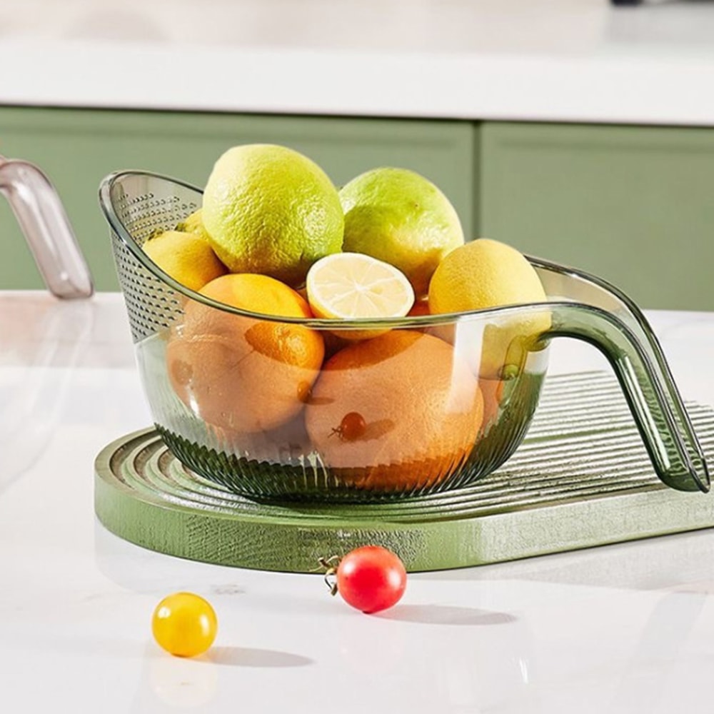 Fruit Strainer Basket Strainer Sink Washing Kitchen Sink Organizer 3