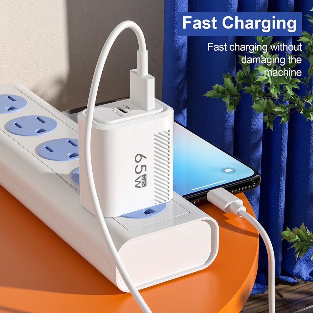 Quick Charge USB Charger For IPhone Samsung Fast Chargering Adapter Xiaomi Huawei LG 2