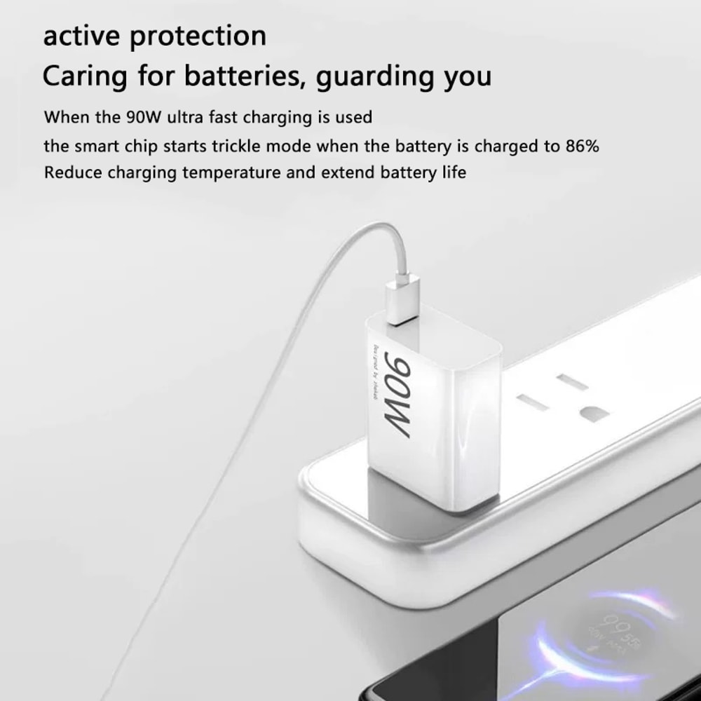 USB Type C Wall Charger For Xiaomi Redmi Note Pro POCO Fast Charge Cable Set 4