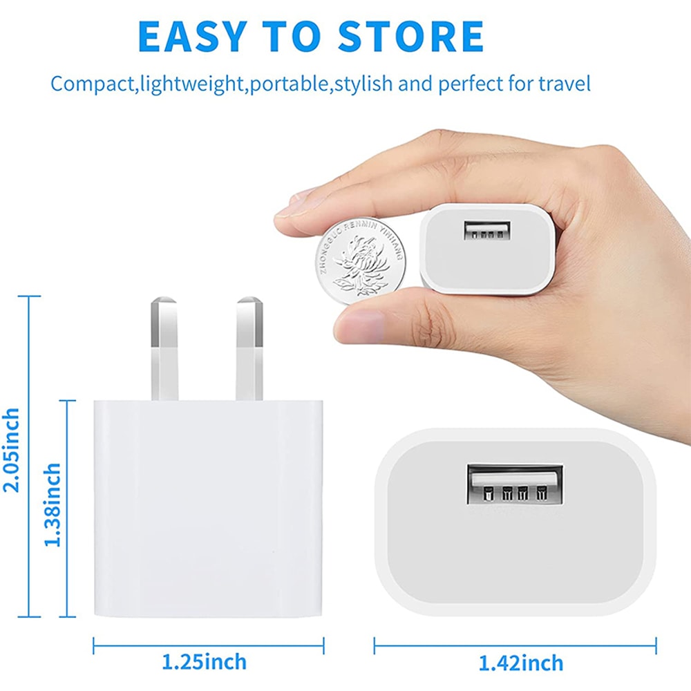 Standard Wall Charger Power Adapter Phone Charging Head For Reliable Home Use 1