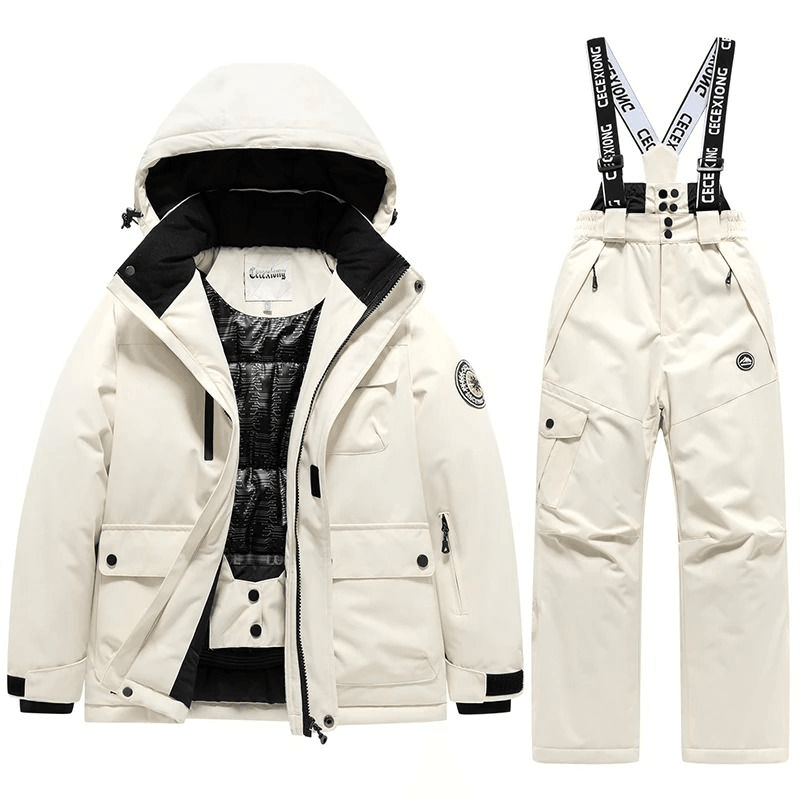 Kids waterproof ski gear