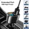 Extend Port Super PD Fast Charge Phone Charger Adapter With Voltage Display For IPhone Samsung 2