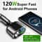 Extend Port Super PD Fast Charge Phone Charger Adapter With Voltage Display For IPhone Samsung 5