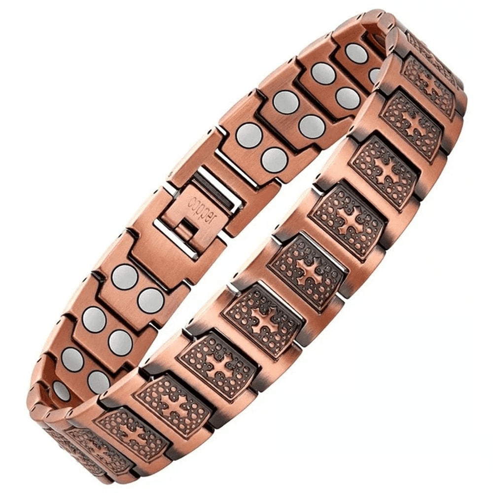 Natural healing copper magnetic bracelet