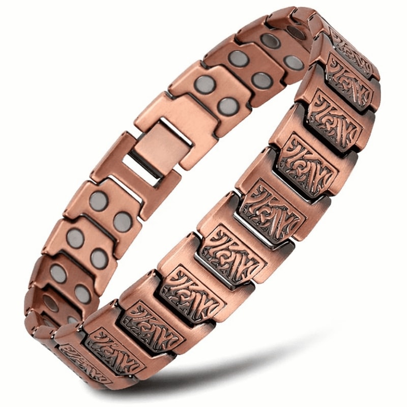 Mens bracelet for pain relief and circulation