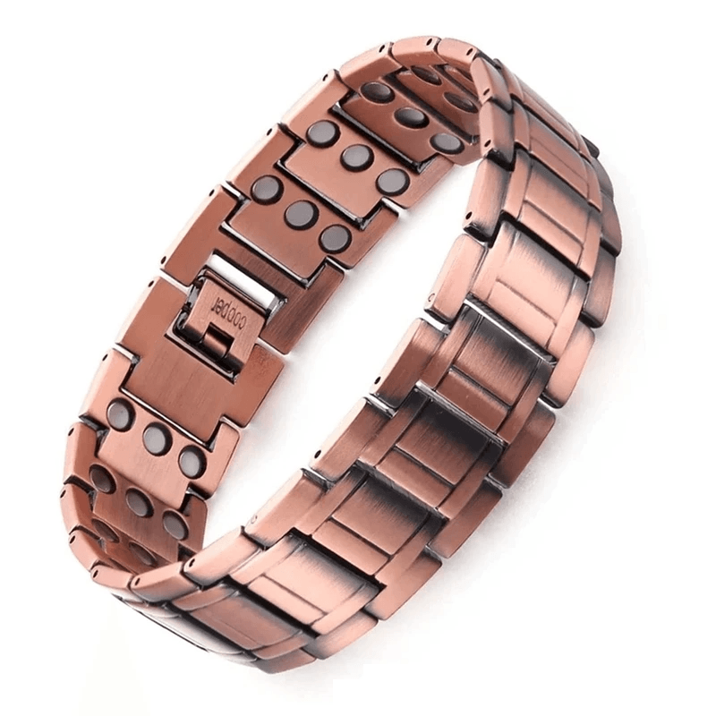 Copper bracelet for therapeutic benefits
