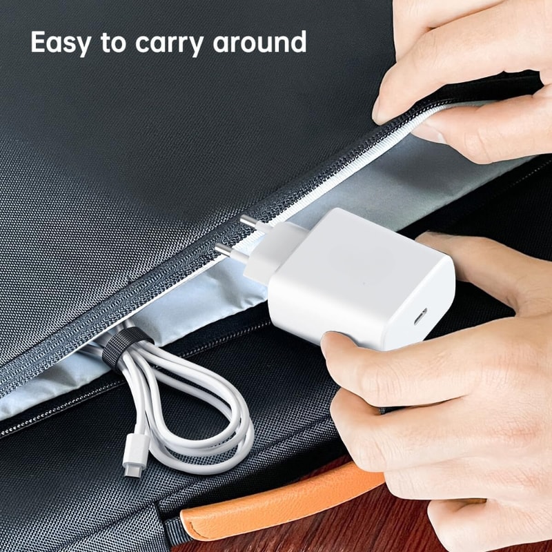 Power Adapter Cube Charging Box USB C Fast Charger for iPhone, Samsung, Xiaomi, Huawei