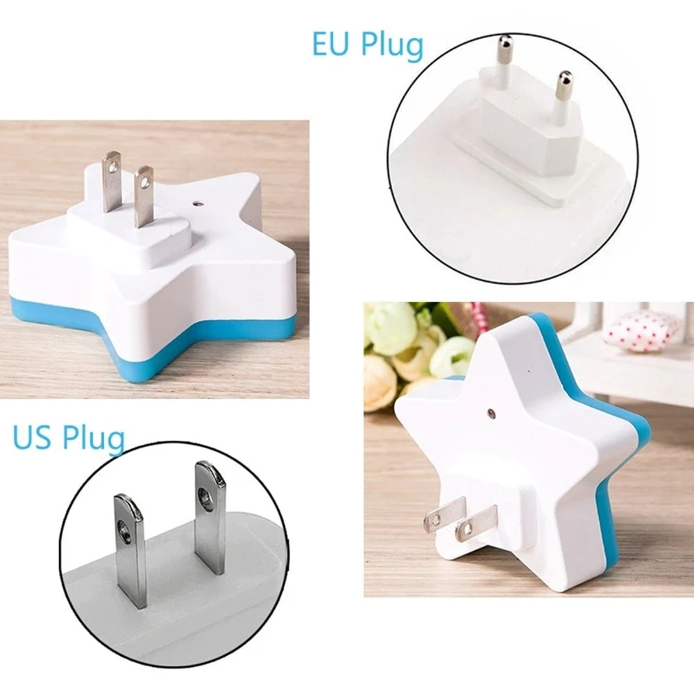 Decorative Night Lamp, Bedside Lighting for Baby Room, Bedroom, Living Room