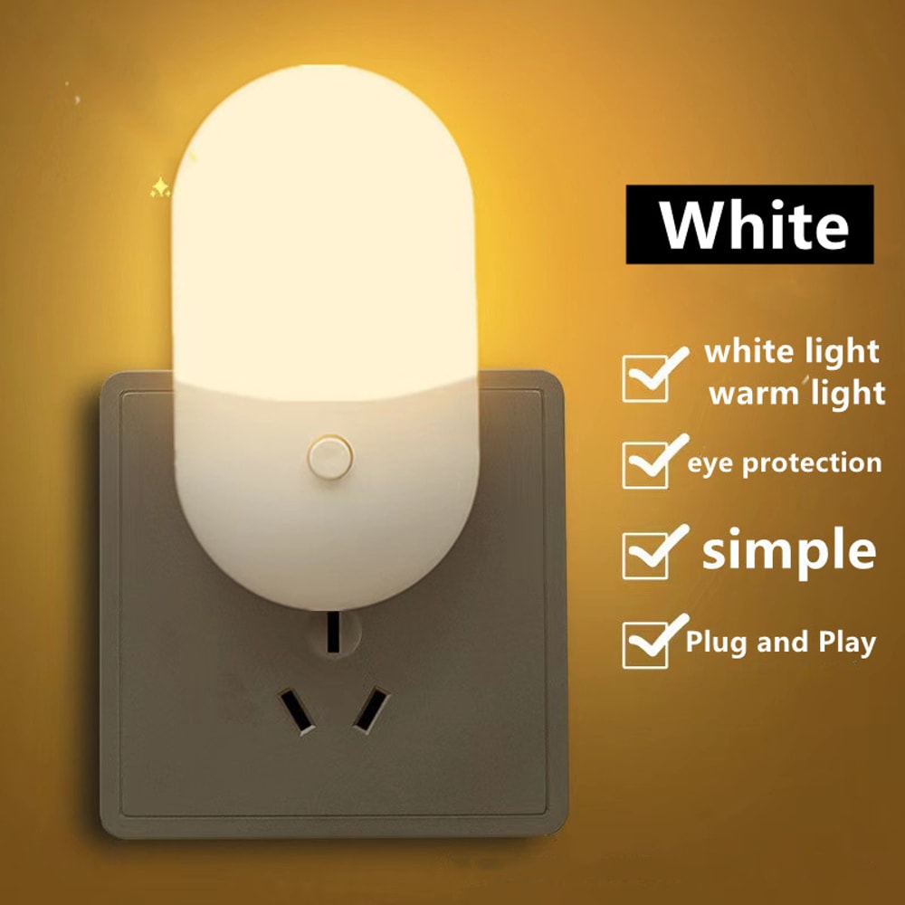 Night Light For Bedroom Cute LED Lamp For Kids Corridor WC Nightlight LED Table Lamp Gift 7