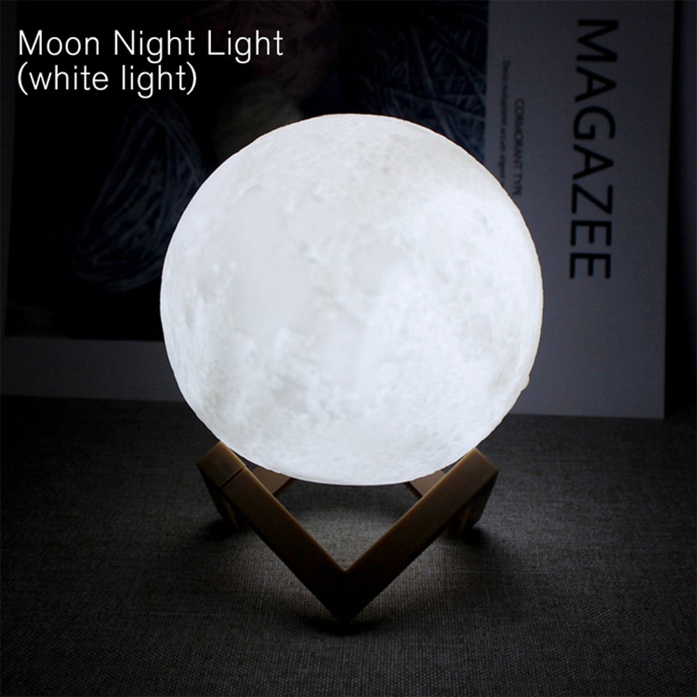 Powered Starry Lamp With Stand Moon Lamp For Bedroom Kids Night Light Gift 6