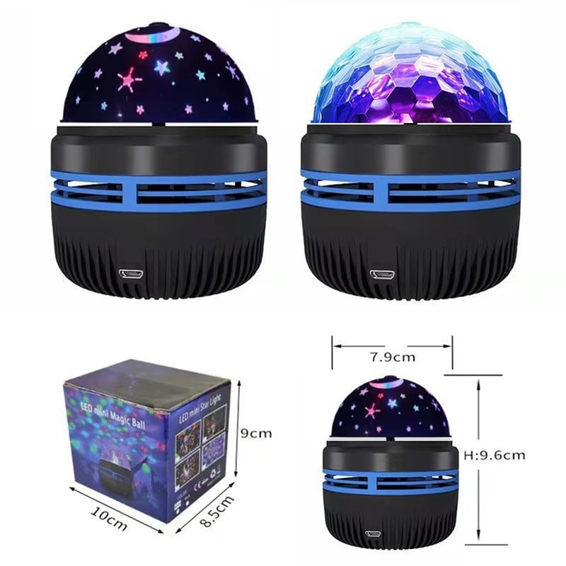 Rotating Decoration Atmosphere Projector Lamp for Weddings Christmas Parties