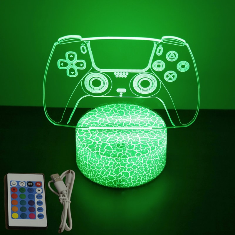 Personalized Gifts Childrens Lamps Gamer Room Decoration Bedroom Table Lamp 7