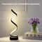 Adjustable Brightness LED Spiral Dimmable Table Lamp, Perfect for Living Room, Bedroom, Office, and Study Use