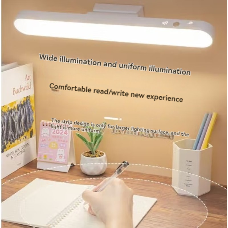 USB Rechargeable Clamp Light For Bedroom Eye Care Dimmable Study Light With Colors For Dormitory Re 3