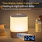 USBPowered LED Night Light With Time Display Adjustable Brightness Bedside Lamp For Baby Nursery An 0