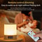 USBPowered LED Night Light With Time Display Adjustable Brightness Bedside Lamp For Baby Nursery An 4