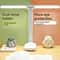 Foldable Dual Head LED Desk Lamp, Night Light with Rechargeable USB Battery for Bedroom and Study