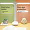 Foldable Dual Head LED Desk Lamp, Night Light with Rechargeable USB Battery for Bedroom and Study