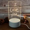 USB LED Message Board Night Light, Creative Holiday Light with Pen, Perfect Gift for Children and Girlfriend