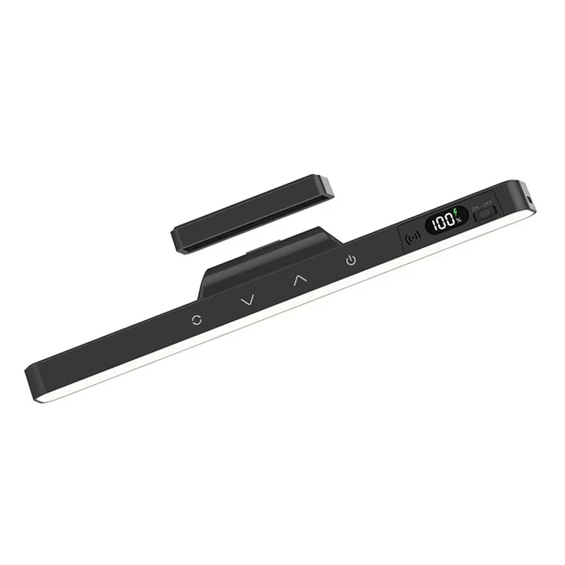 Magnetic Desk Lamp, Touch Table Lamp with Built-in Rechargeable Battery for Reading, Cabinet Mirror, Bedside, Rechargeab
