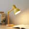 Wooden Art LED Desk Light Creative Nordic Table Lamp Simple Turn Head Eye Protection Bedside Lamp 4