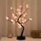 Touch Switch Artificial Bonsai Cherry Blossom Tree LED Lamp Decoration For Desk 1