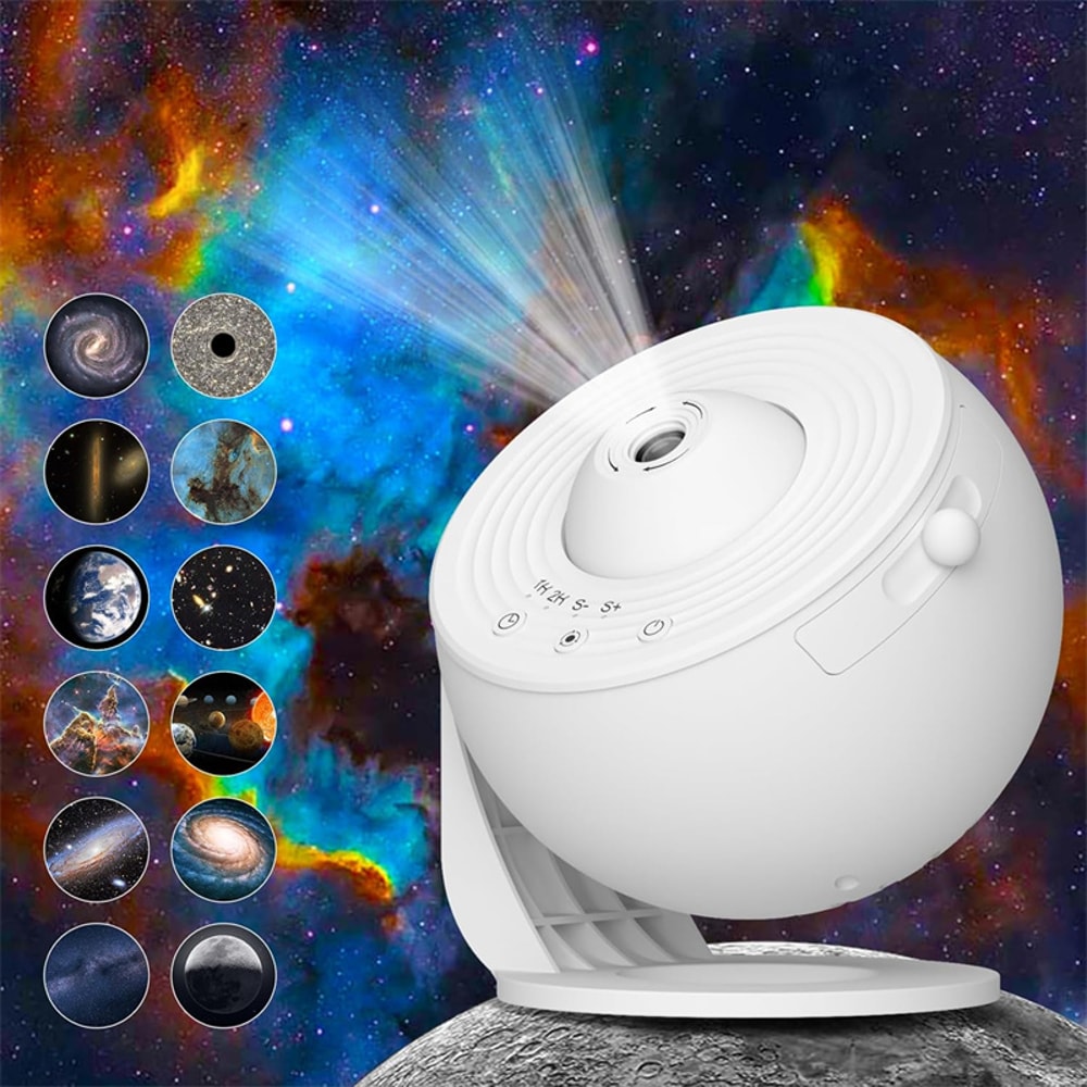 Starry Sky LED Night Light, Galaxy Projector Rotate Planetarium Lamp, Kids Room Decorative Night Lamp Gift