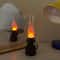 Cartoon Anime Kerosene Lamp Halloween Retro Decorative Candle Light Calcifer Flameless Night Light 0
